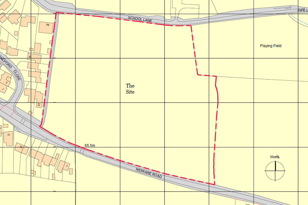 Hill Ridware Location Plan